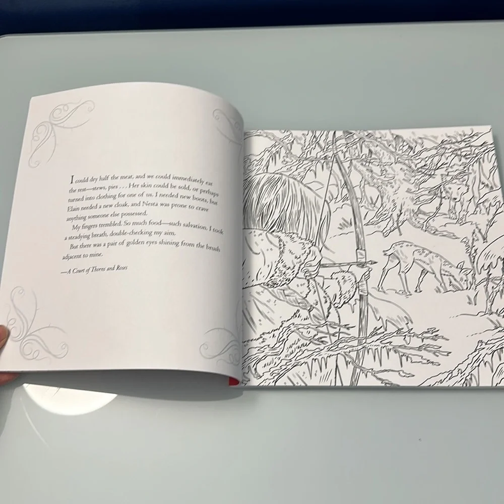 New ACOTAR Coloring Book